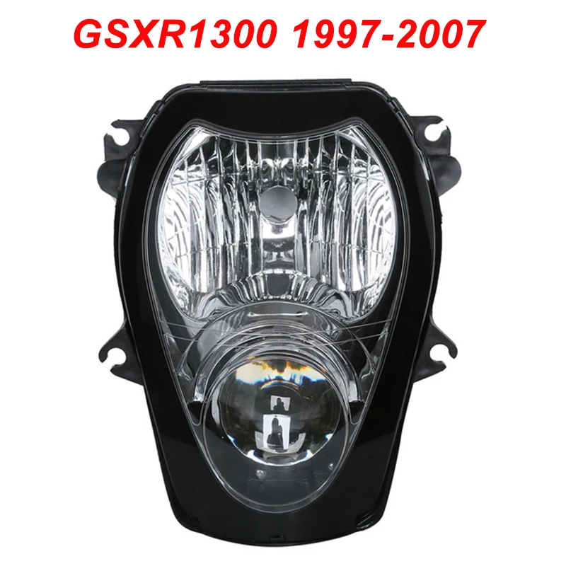 Order Price for  For 97-07 Suzuki GSXR1300 Hayabusa GSXR 1300 Motorcycle Upper Front Headlight Assembly Lamp Headlam