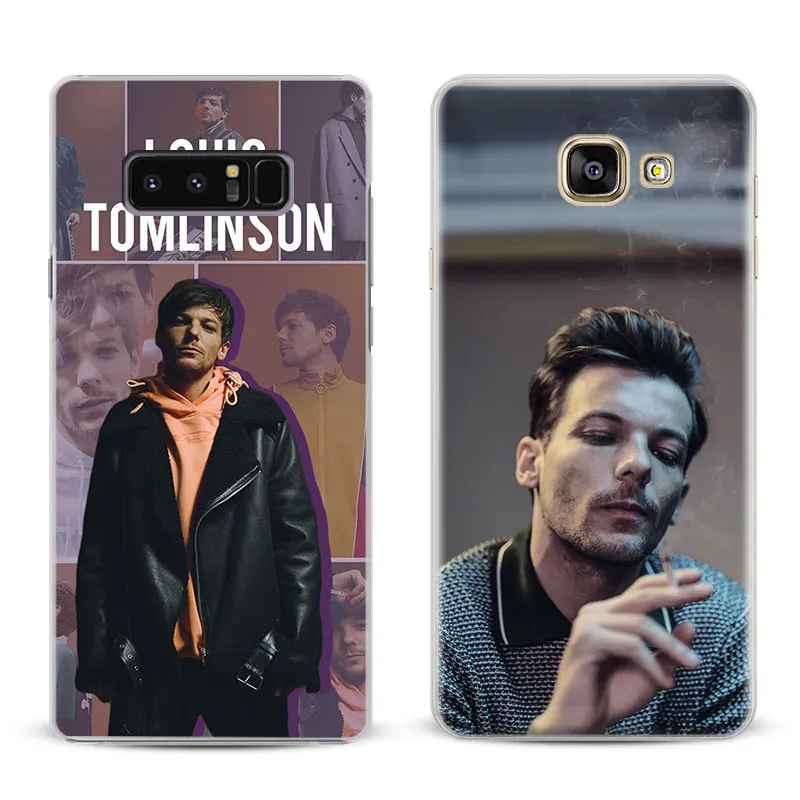 Louis Tomlinson Coque For Samsung Galaxy S4 S5 S6 S7 Edge S8 Plus Note 8 2 3 4 5 A5 A7 J5 2016 J7 2017 Phone Case Shell Cover
