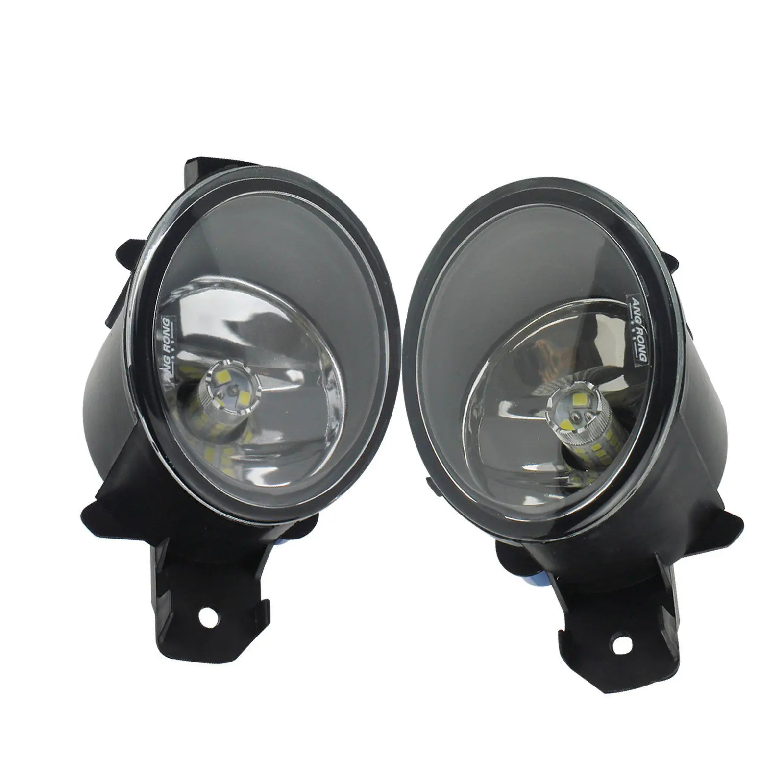  ANGRONG 2x For Renault Clio Espace Laguna Master Updated 30W LED Front Bumper Fog Light Lamp - 32911688729
