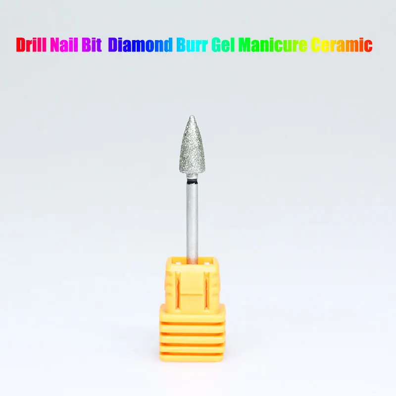 

Nail File Drill Nail Bit Diamond Burr Gel Manicure Ceramic Medicool Cuticle Chose New