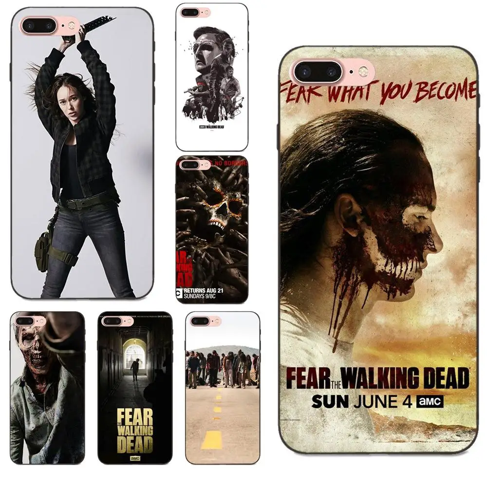 

Fear the Walking Dead TPU Live Love Phone For Huawei Honor 5A 6A 6C 7A 7C 7X 8A 8C 8X 9 10 P8 P9 P10 P20 P30 Mini Lite Plus