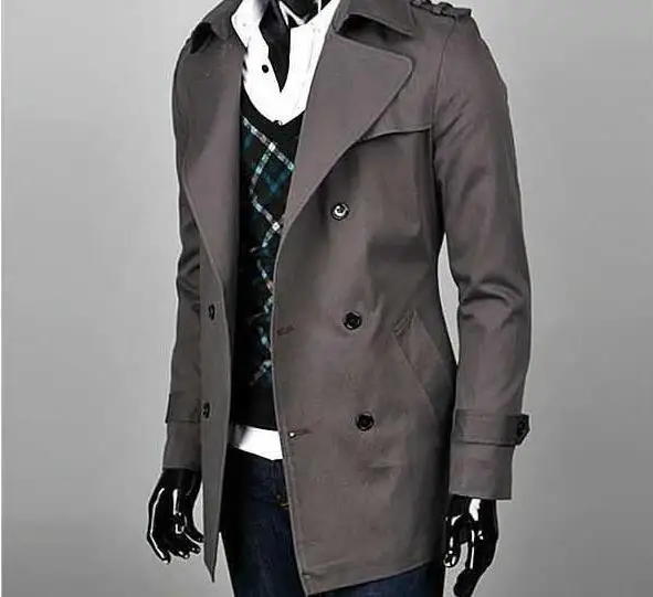 sobretudo fino masculino