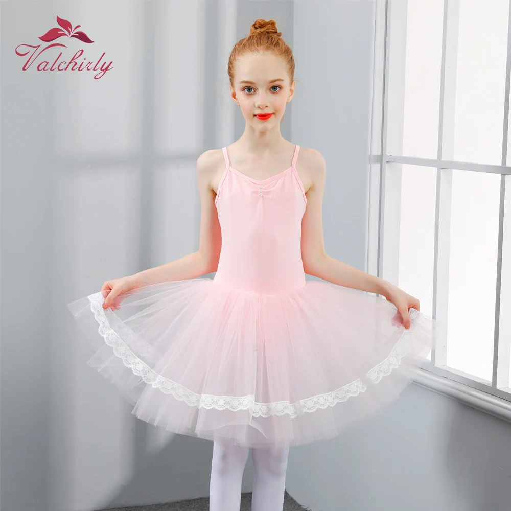 Детское платье балерины лиричная костюм, танцевальные костюмы с юбкой для девочек; детская одежда для сна розового цвета с балетное платье
