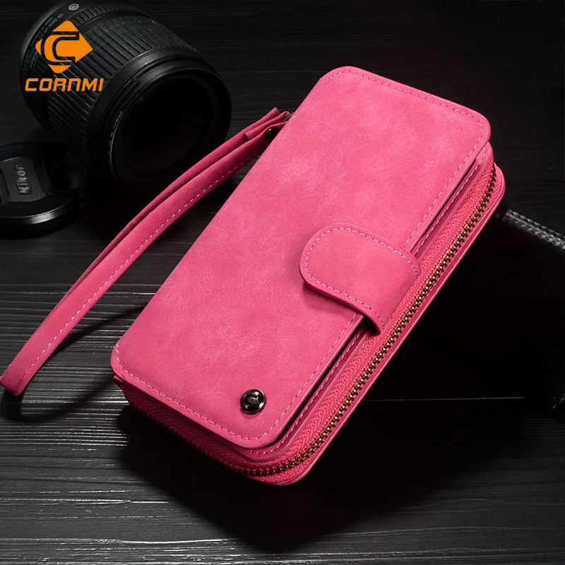 imágenes para Caja Del Teléfono Monedero de la cartera Para Samsung Galaxy S8 Multifunción de Cuero Espejo de la Cubierta Del Tirón Titular de la Tarjeta Bolsa Cáscara CORNMI imágenes para Caja Del Teléfono Monedero de la cartera Para Samsung Galaxy S8 Multifunción de Cuero Espejo de la Cubierta Del Tirón Titular de la Tarjeta Bolsa Cáscara CORNMI