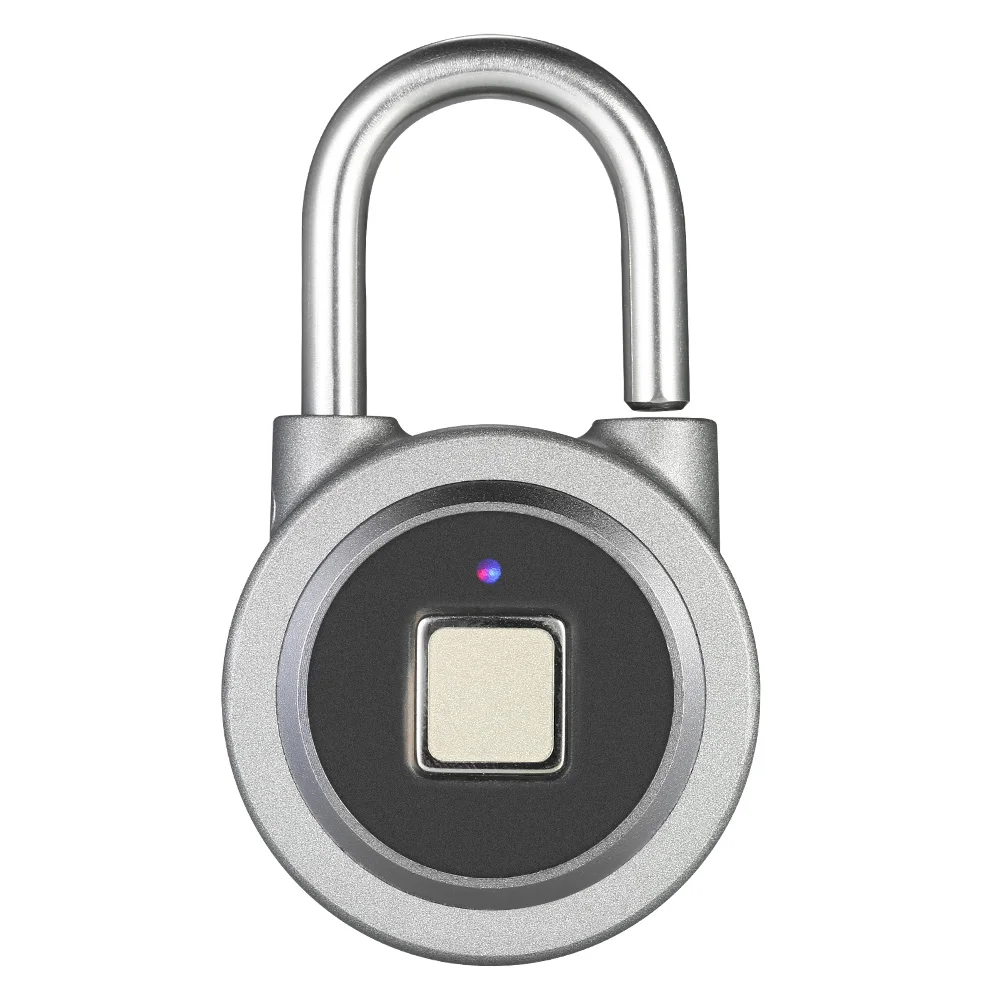 Fingerprint Smart Keyless Lock Waterproof APP Button Password Unlock Anti-Theft Padlock Door Lock for Android iOS System