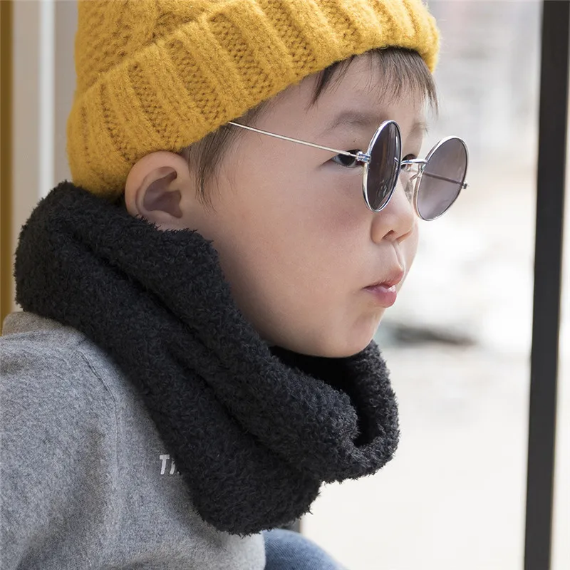  Warm Children banda Winter Scarf Kid Boy Girl Neck Collars women's scarves handkerchief hijab scarf 40MA0420