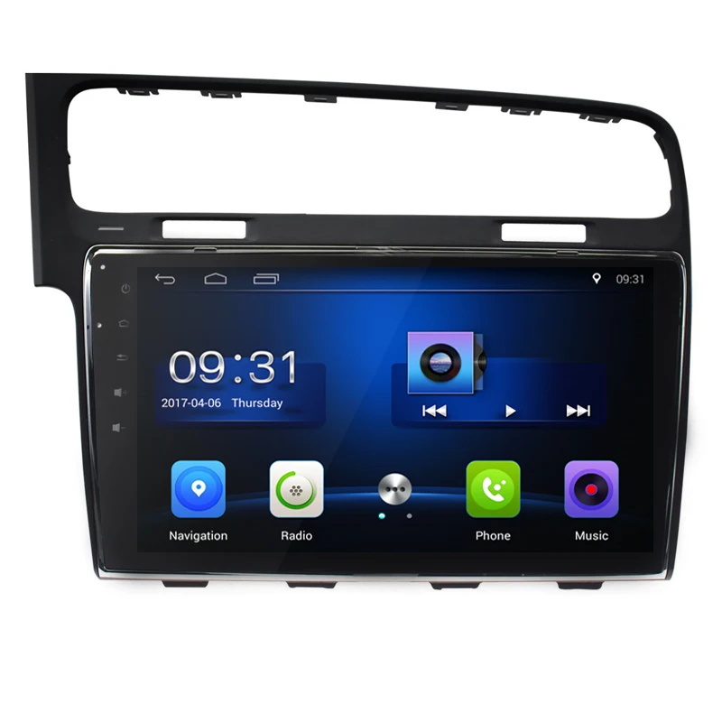 

10.2" Quad core Car Radio GPS navigation for 2014 VW Golf 7 android 6.0 car DVD video player with WiFi Steering wheel control BT