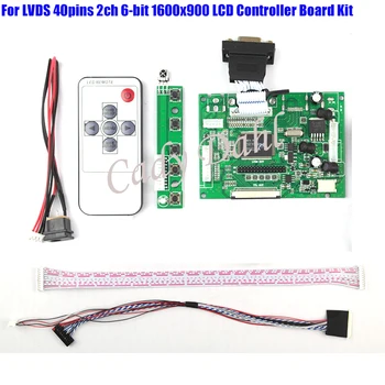 

Wholesale 10 Pcs VGA AV Controller Board + 40 Pins Lvds Cable + Remote Kits for Raspberry PI 3 1600x900 2ch 6 bit LCD Display