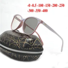 Новые фотохромные солнцезащитные очки для близорукости завершенные женские оправа для очков от близорукости с цветными линзами солнцезащитные очки близорукость очки NX