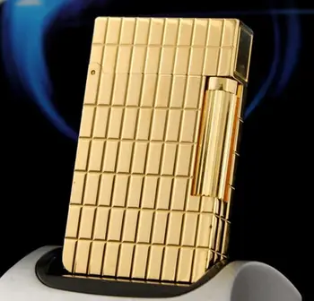 

S.T Memorial Dupon t stDupont lighter Bright Sound! New In Box Serial number C131 "Ping" Sound Pure Copper