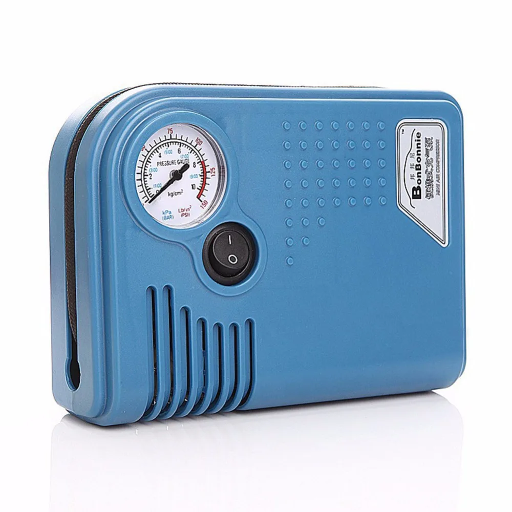 12V Portable Inflatable Pump Auto Car Electric Vehicle Tire Air Pump