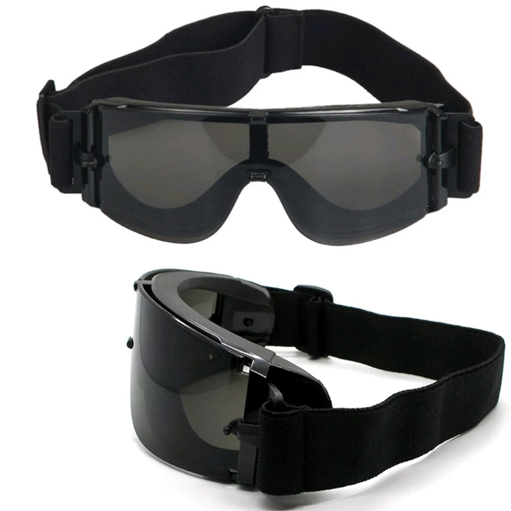 Военная Униформа очки Тактический Очки Airsoft X800 Солнцезащитные очки для женщин глаз Очки очки Двигатель очки Велоспорт езда глаз защита