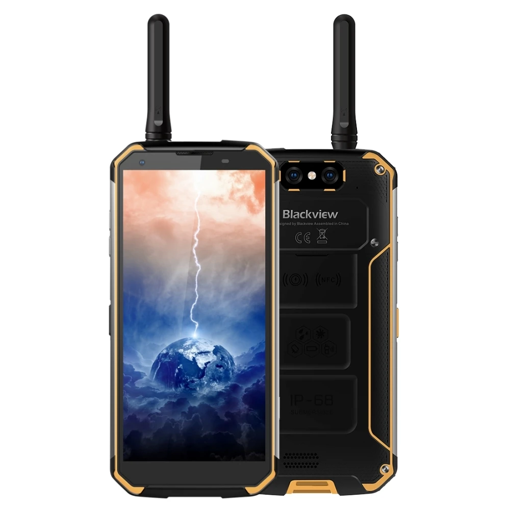 Blackview BV9500 Pro смартфон с 5 7 дюймовым дисплеем восьмиядерным процессором ОЗУ 6 ГБ ПЗУ