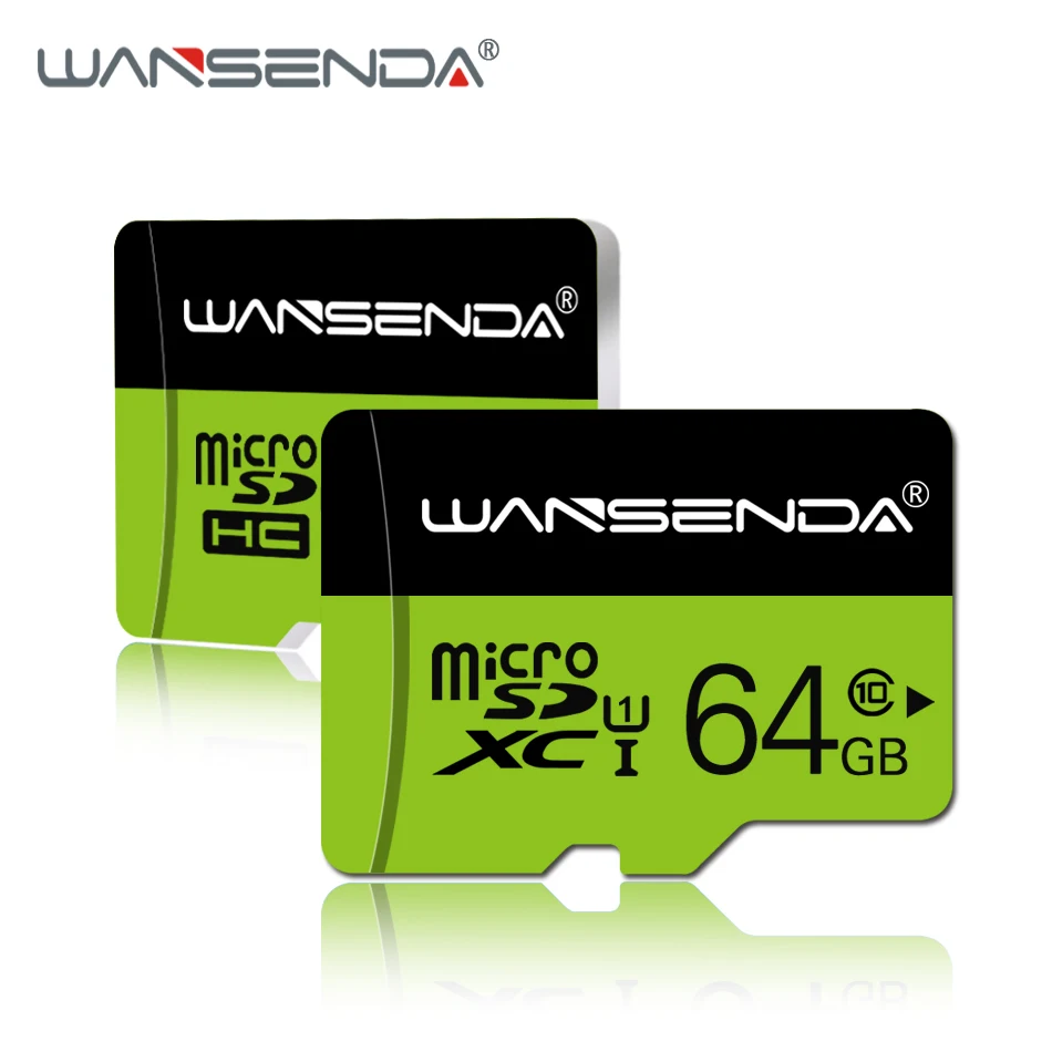 Wansenda карта памяти 128 Гб 64 ГБ 32 16 8 класс 10 Micro SD 4 6 TF для смартфона с бесплатным