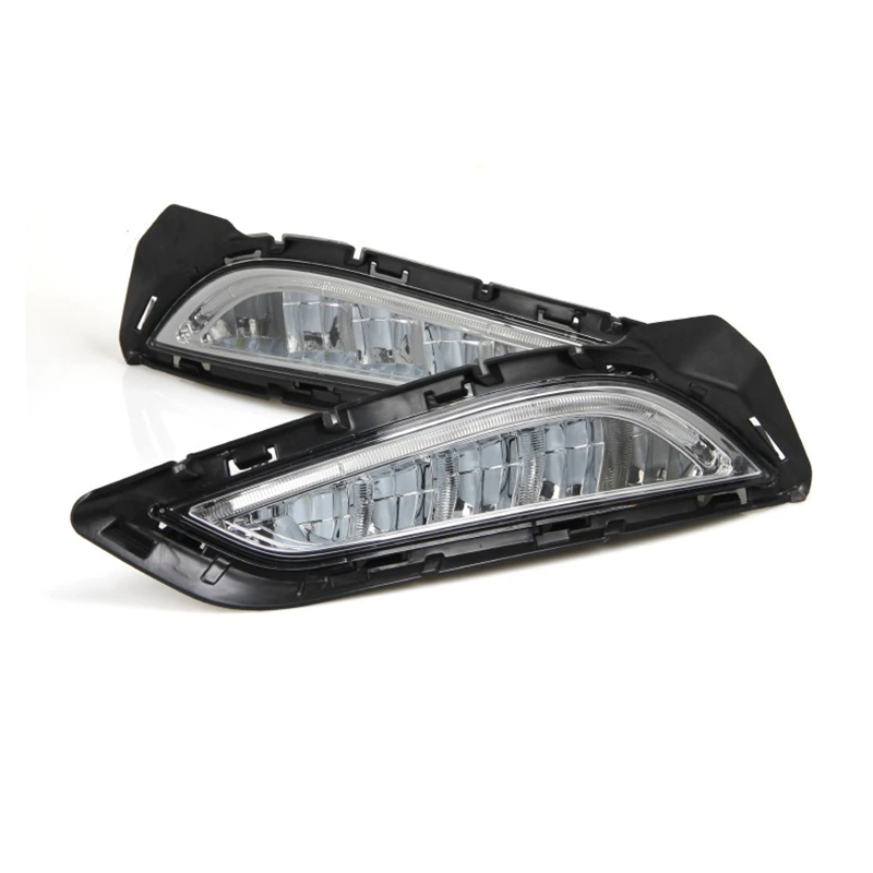 

Drl Exterior Cob Led Automobiles Parts Lamp Assessoires Side Turn Signal Front Fog Car Lights Assembly For Buick Vernao
