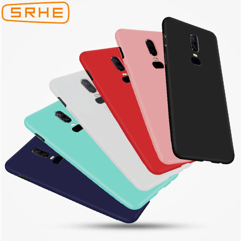 

OnePlus 6 Case Cover For One Plus 6 Silicone TPU Soft Matte Phone Protection Full Case For OnePlus6 One Plus6