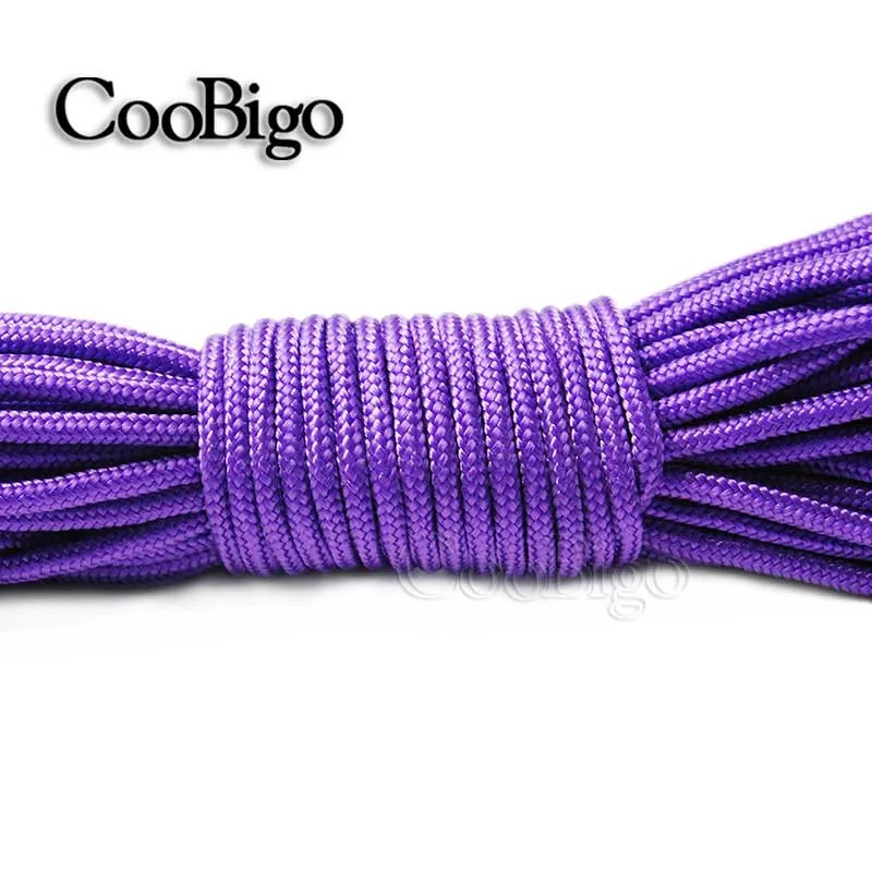 1 шт 50ft Dia.2mm Strand Core Paracord браслет талреп Кемпинг веревка для выживания парашют шнур# S0025-50A/B(Mix-s