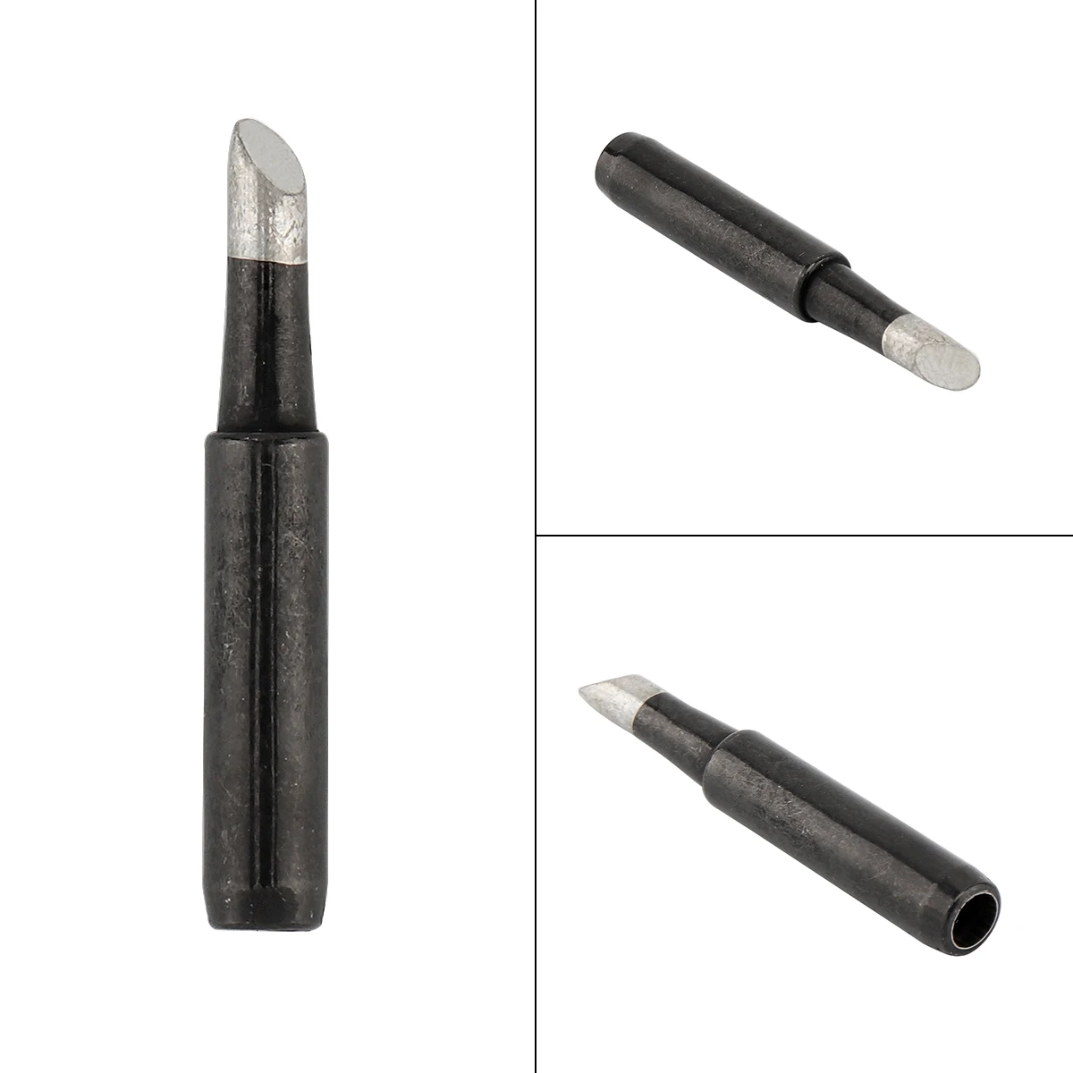 

900M-T-4C Portable Solder Tip Lead-free Black Metal Soldering Iron Tips for Hakko / 936 Soldering Rework Station
