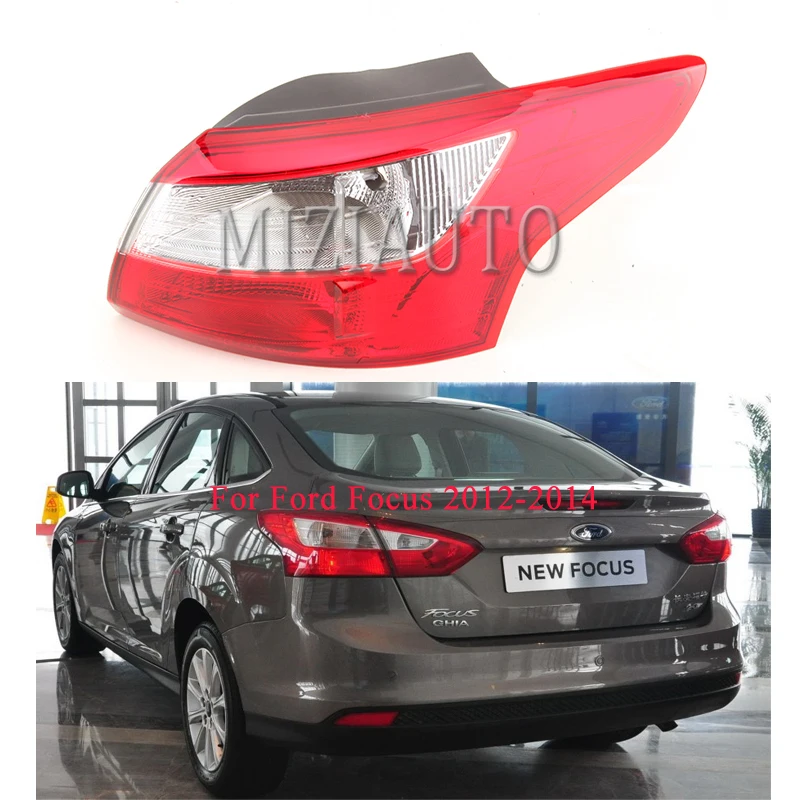 

Rear Tail Light Outer Lamp for Ford Focus 2012-2014 MIZIAUTO 1PCS Car Styling Warning Rear Light Brake Light Rear Bumper Light