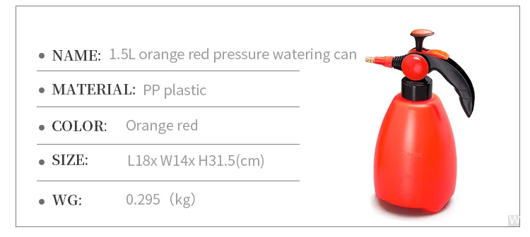 1.5L 1.5L распылитель тумана бутылка для воды растения вода может регулируемая насадка на шланг садовые цветы полив под давлением опрыскиватели