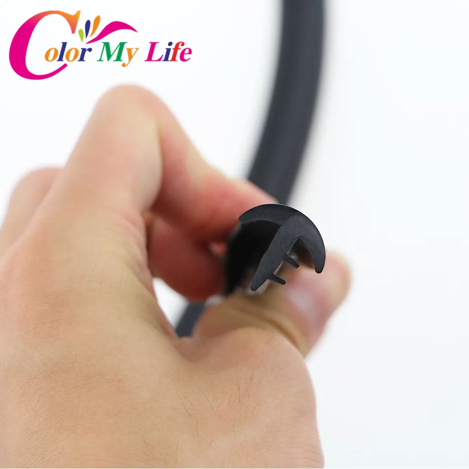 

Color My Life Car Dust proof Anti- Noise Sealing Sound Insulation Windshield Seal Strips for Toyota Peugeot for Kia Hyundai Cars