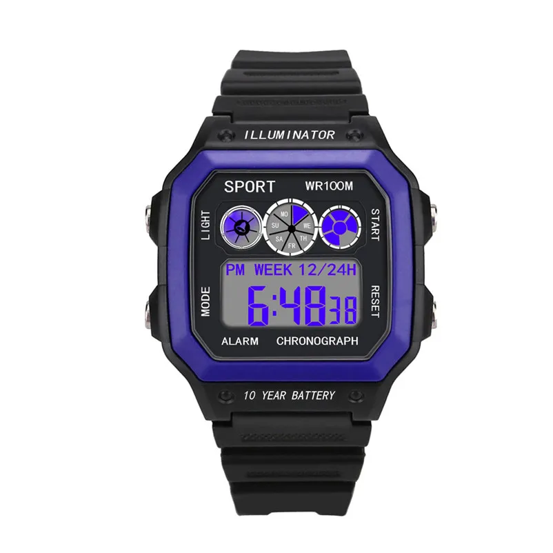 Luxury brand watches men sports watches waterproof Analog Digital Military Army LED Wrist Watch Clock relojes hombre O31 (1)