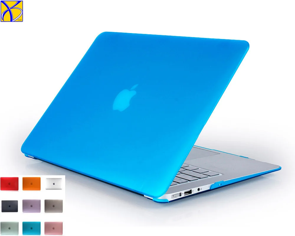 Жесткий матовый чехол iCasiber для Apple mac book Air Pro Retina 11 12 13 15 50 шт. ноутбука Macbook