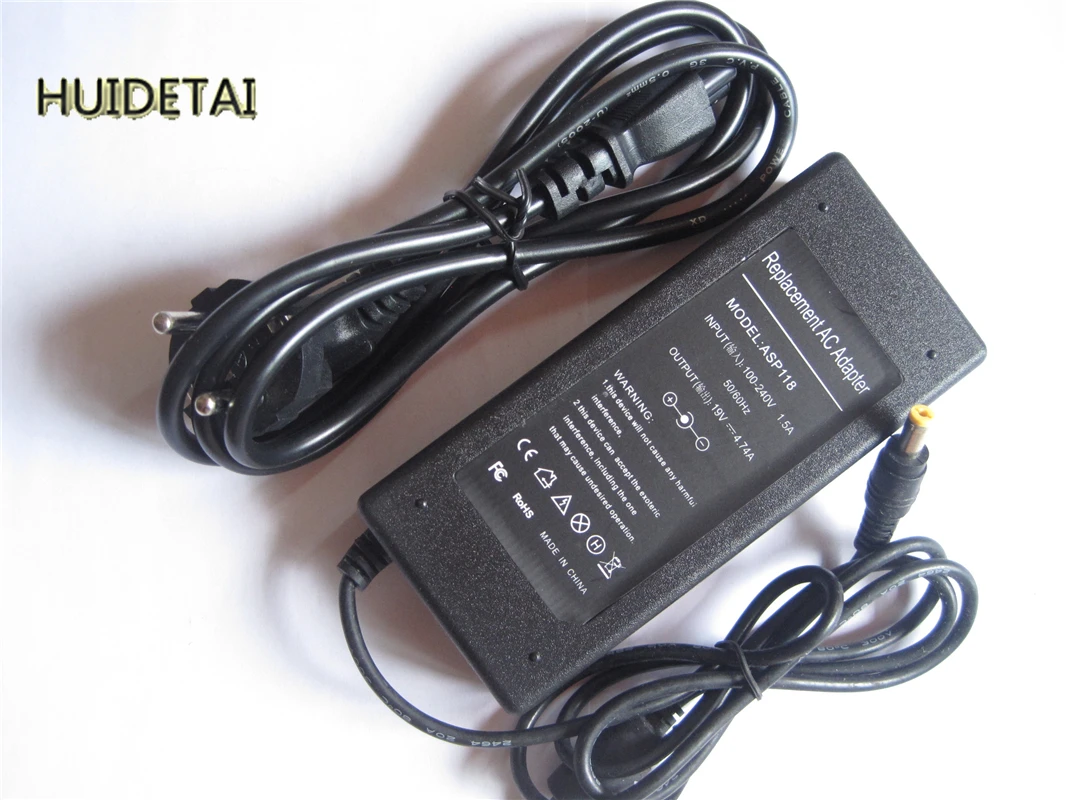 

19V 4.74A 90W AC Adapter Charger With Power cord for Acer Aspire 5742G 5745G 5750G 5755G 5920G 5951