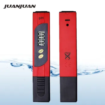 

100pcs by dhl fedex pen type 0.01 PH Tester Digital Meters For Aquarium Water Analyzers Measurement Instruments 20%off