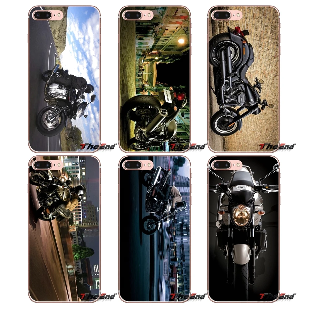 

For iPhone X 4 4S 5 5S 5C SE 6 6S 7 8 Plus Samsung Galaxy J1 J3 J5 J7 A3 A5 2016 2017 Suzuki Bandit 1250 Motorcycle Soft Case