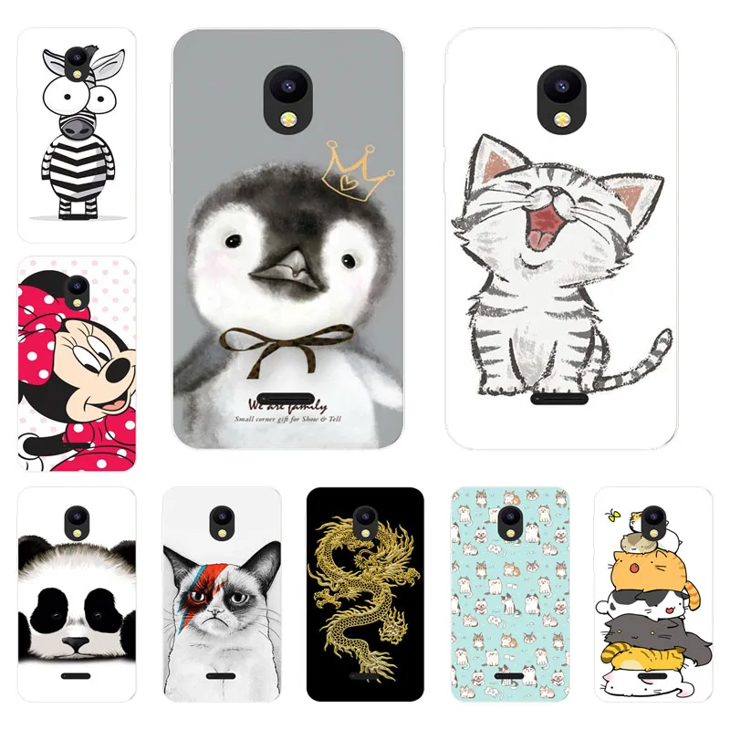 

Meizu C9 Pro Case,Silicon Super Cat Painting Soft TPU Back Cover for Meizu C9 Protect Phone Shell