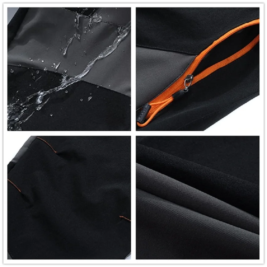 Mountainskin 5XL hombres Verano de secado rápido Pantalones deportivos elástico al aire libre senderismo Camping Trekking pesca escalada pantalones masculinos VA246