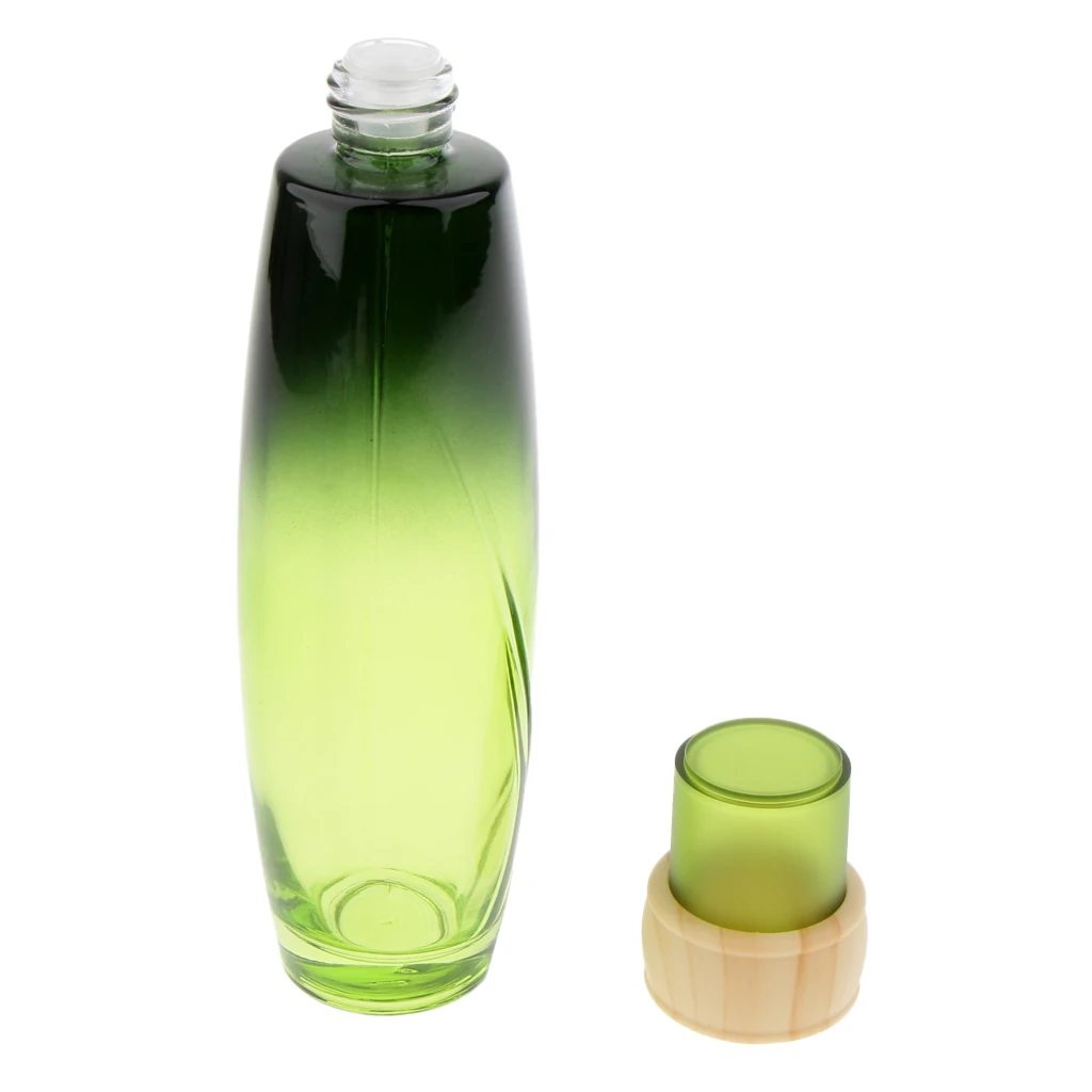 1 Set 4 Pieces Premium Empty Portable Refillable Glass Cosmetic Makeup Face Cream Jar Small Container Pump Bottle Pot