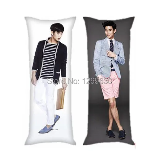 Hot korean star Kim Soo Hyun long soft pillow within inner pillows