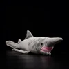 Simulation Grey Goblin Shark Doll Mitsukurinidae Owstoni Lifelike Large Sea Animal Soft Real Life Plush Toy Kids Gift Collection ► Photo 1/6