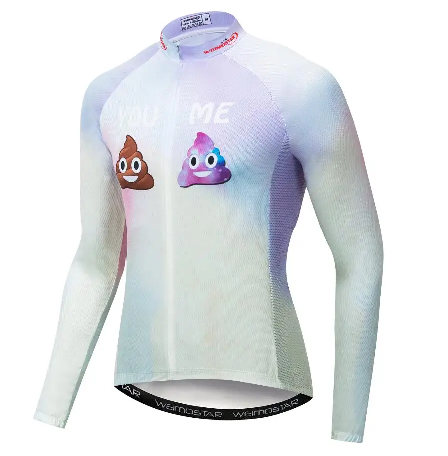 Велоспорт Джерси Мужская 3D Mtb велосипедная одежда с длинным рукавом велосипедная рубашка Топ Спортивная одежда Maillot Roupa De Ciclismo Cat Dog - Цвет: 9
