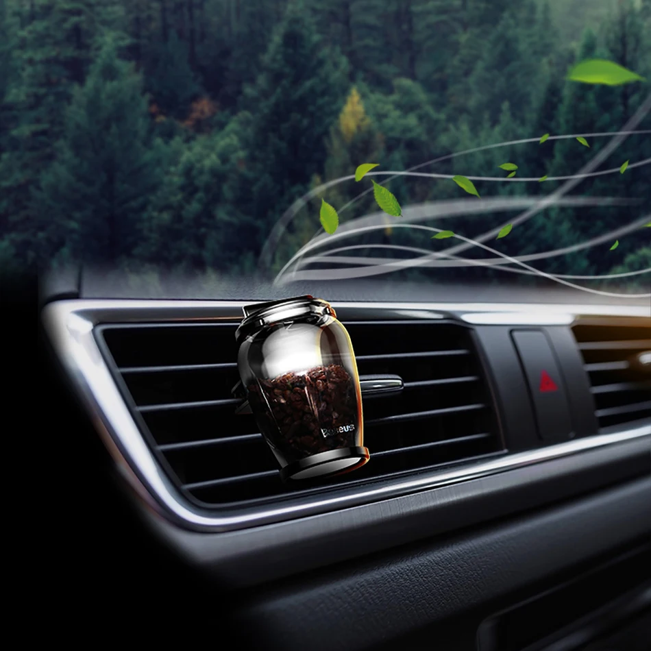 Billige Baseus Auto Lufterfrischer Auto Outlet Parfüm Air Vent Clip Aromatherapie In Die Auto Zeolith Duft Luft Diffusor Solide Parfüm