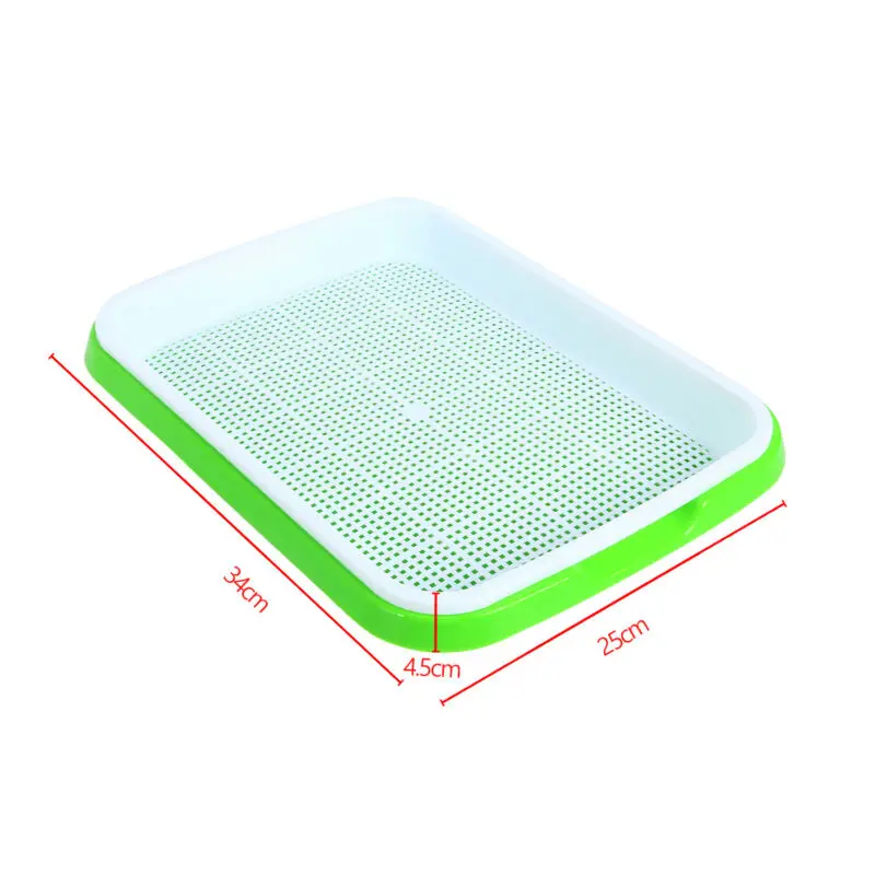 

5 Pairs Hydroponics Seed Germinator Tray Seedling Double-Layer Seed Sprouter Nursery Basket Flower Plant Germination