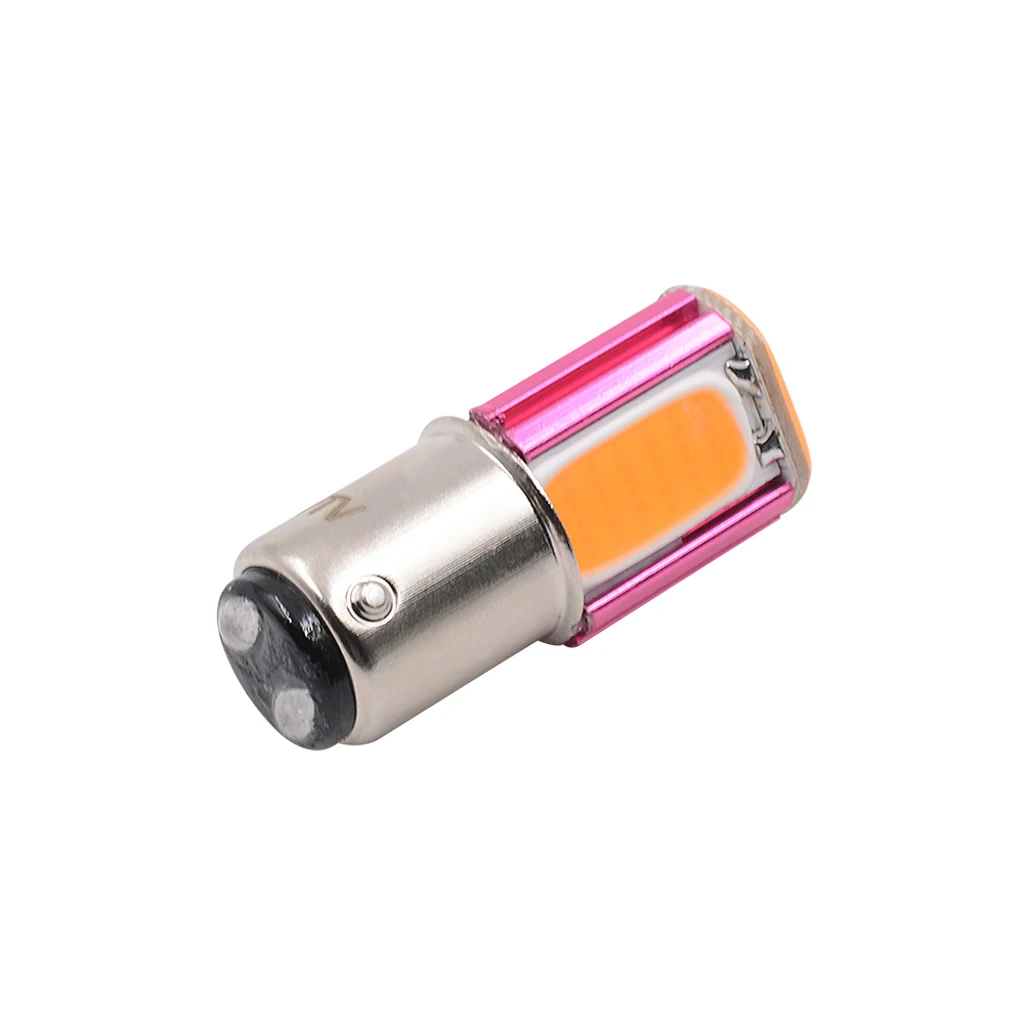 Super Bright COB LED Motorcycle Car Turn Signal Fog Lamp Tail Light Low Power Consumption High Luminance