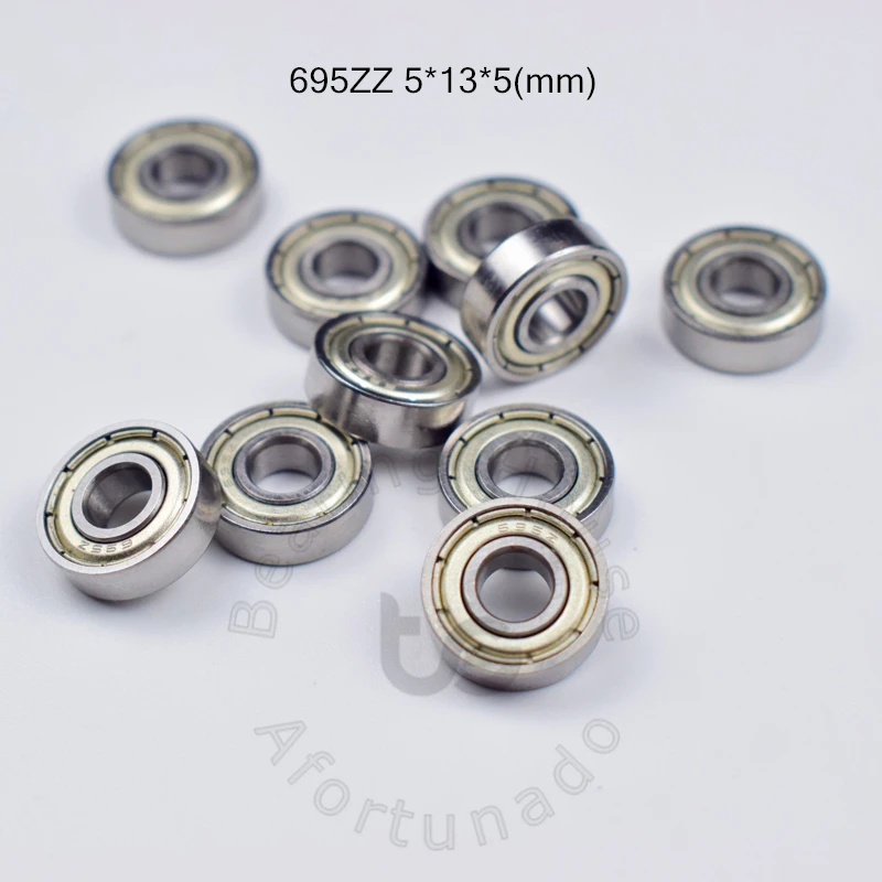 695ZZ W5 5*13*5 (мм) 10 шт. Подшипник Бесплатная доставка ABEC 5 подшипники металлическое