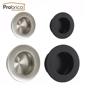 

Probrico Recessed Flush Cabinet Handles Cover Floor Sliding Door Handles Drawer Knobs Kitchen Handles Embed Pulls