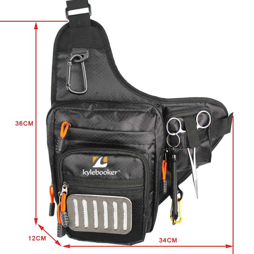 フライフィッシング用の多機能バッグ,フライフィッシングに最適なバックパック