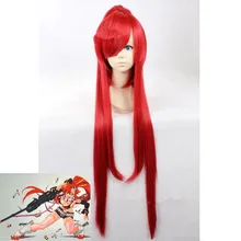 Аниме Pandora Hearts yoko, парик для косплея для женщин и девочек, красный длинный прямой Гибридный парик из термостойкого волокна, аксессуары для косплея