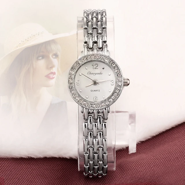 2018 New Arrive Fashion and casual Ladies watches Silver bracelet Luxury crystal 2018 New Arrive Fashion and casual Ladies watches Silver bracelet Luxury crystal