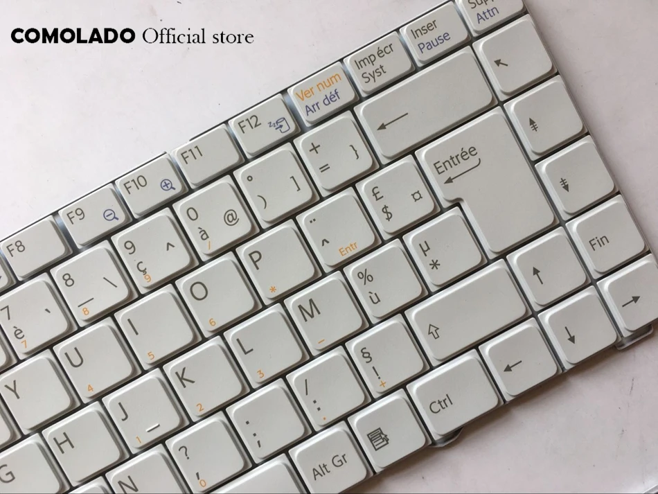 FR French keyboard for SONY VAIO VGN-NR385ew VGN-NS VGN-NR VGN NS NR white keyboard FR Layout (2)