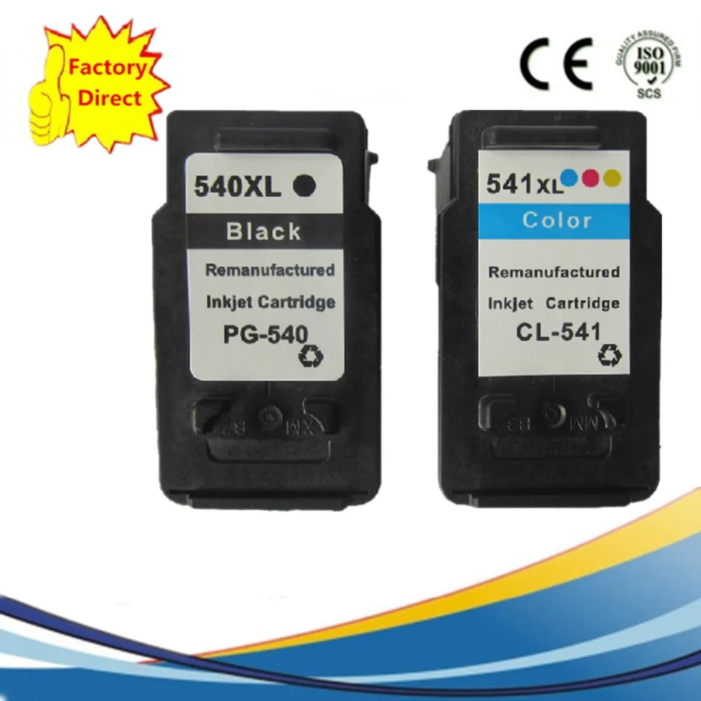 PG 540XL PG540XL CL 541XL CL541XL чернильные картриджи восстановленные Pixma MG4250 MX375 MX435 MX515|ink
