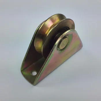 

2.7 inch diameter 68mm,thickness 20mm sliding gate/door rollers/pulleys/wheels groove v with one pcs 6203RS 2pcs/lot