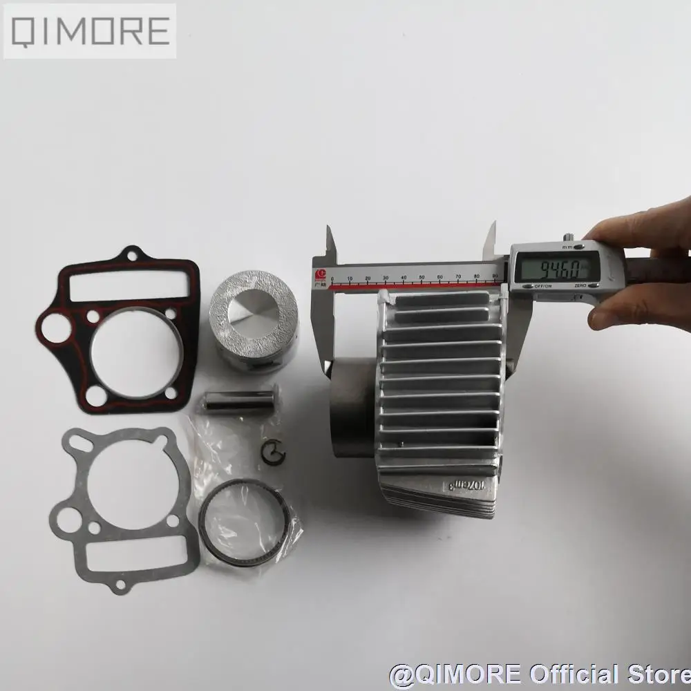54 мм 125cc алюминиевый большой диаметр комплект/цилиндр набор для Dirt Bike C100 C110 JH110 DY100 DY110 ZS110 152FMH(знак остается 107cm3