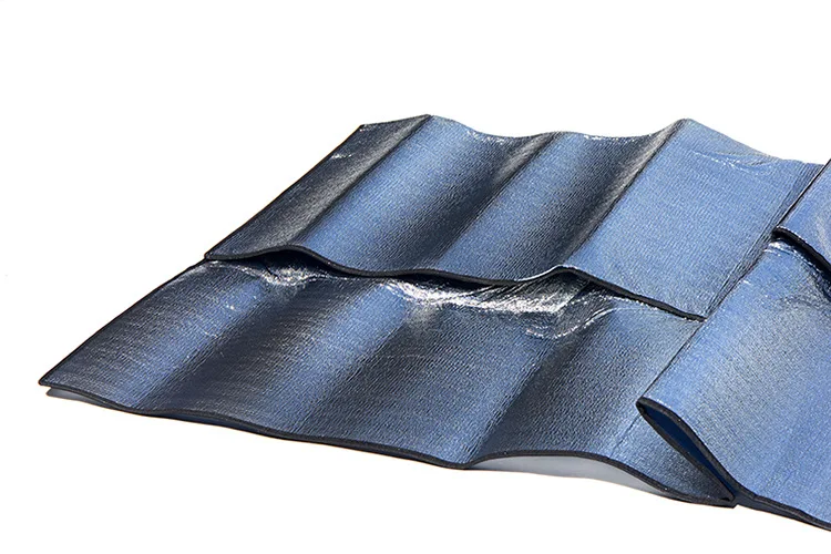Foldable Folding Double Aluminum Film EVA Camping Mat Waterproof Sleeping Mattress Mat Pad Outdoor Picnic Mat 200*200*0.25