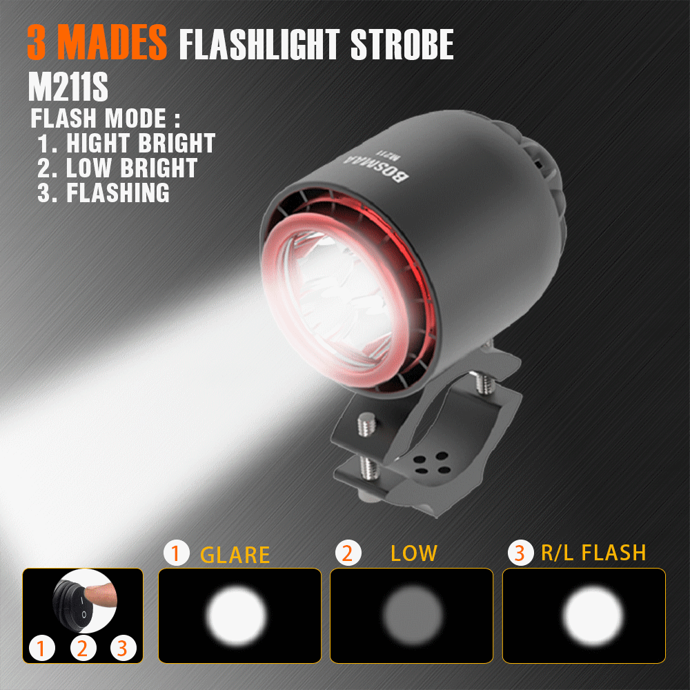91 M211 motorcycle led headlight